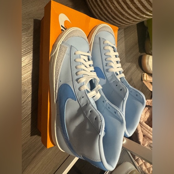 Nike Shoes - Nike Blazer mid 77 vintage celestine blue / university blue